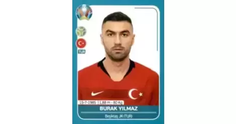 291 Burak Yilmaz TUR NEU Panini Adrenalyn XL Fußball EURO 2020 Kick Off 2021 Nr 