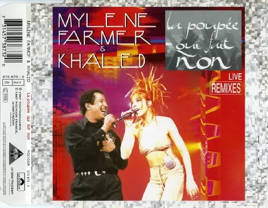 Mylène Farmer - La Poupée qui fait non CD Maxi France