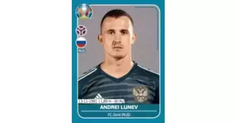 EM 2020 Preview Russland Sticker RUS8 Andrei Lunev 