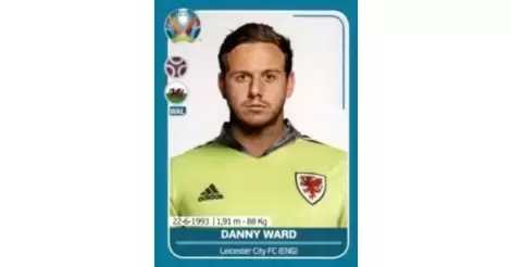 Sticker WAL8 EM 2020 Preview Wales Danny Ward 
