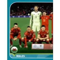 Line-up (puzzle 1) - Wales