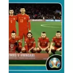 Line-up (puzzle 2) - Wales
