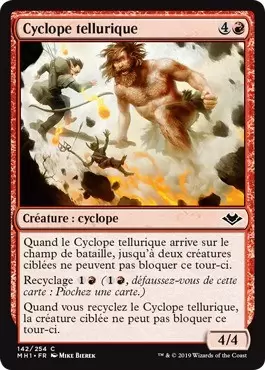 Horizons du Modern - Cyclope tellurique