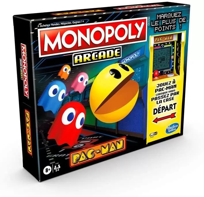 Monopoly Jeux vidéo - Monopoly Arcade - PAC-MAN