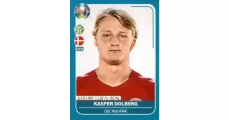 Sticker 544 Kasper Dolberg Topps Champions League 18/19 