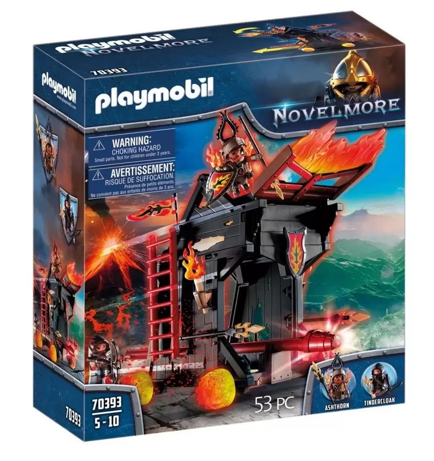 Playmobil Novelmore - Tour d\'attaque des Burnham Raiders