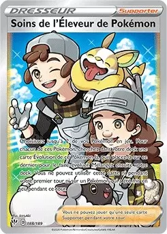 Ténèbres Embrasées - Soins de l\'Éleveur de Pokémon