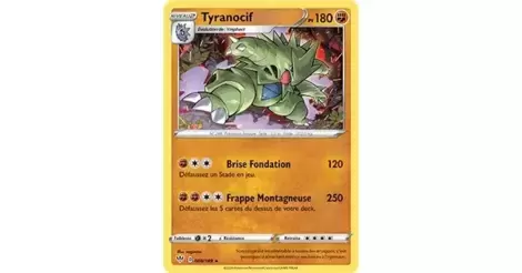 Tyranocif Holographique Carte Pokemon 1 Tenebres Embrasees