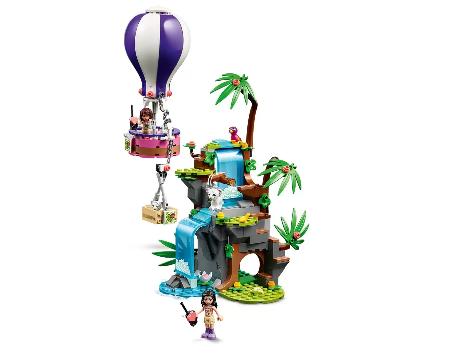 LEGO Friends - Tiger Hot Air Balloon Jungle Rescue