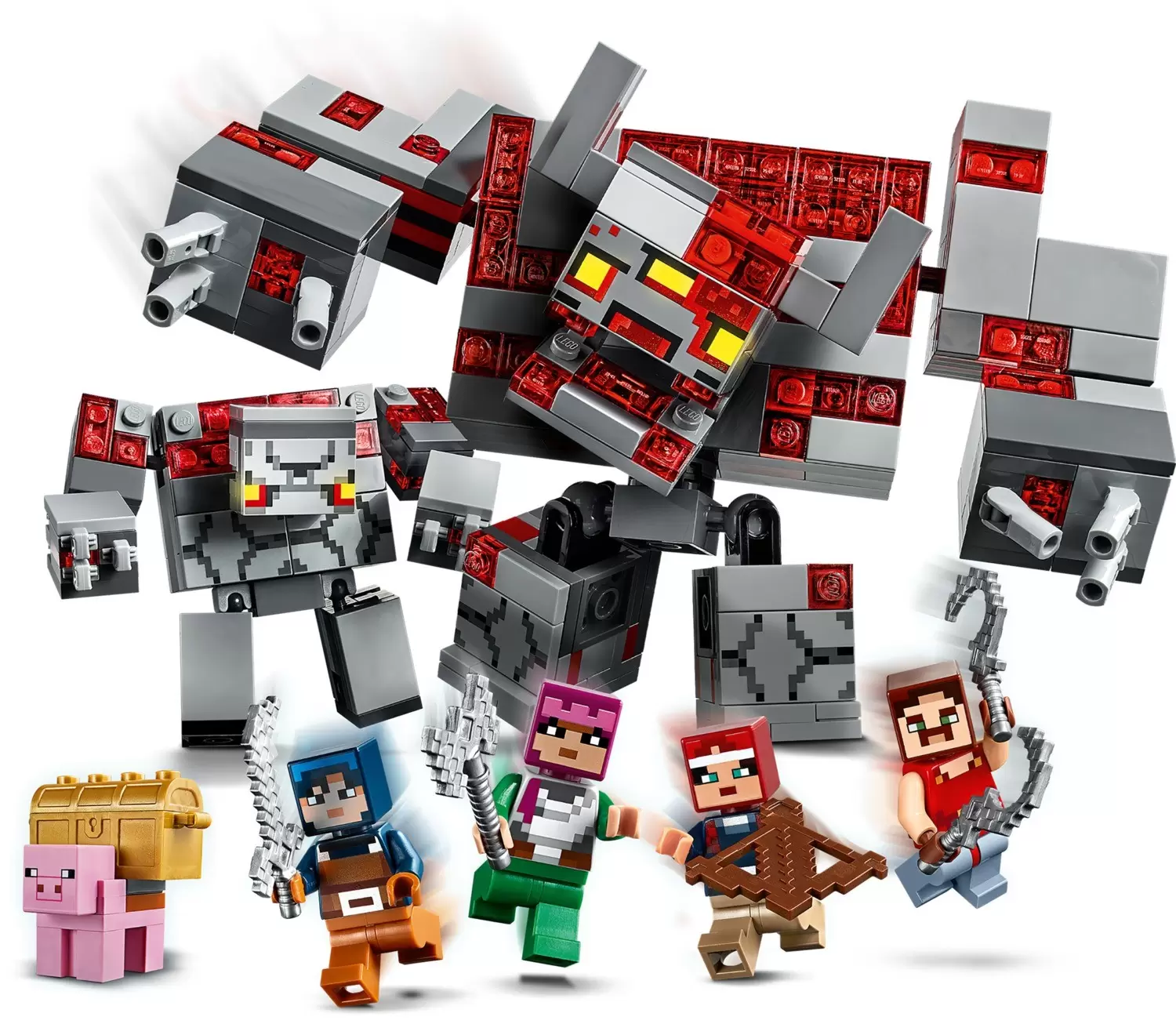 The Redstone Battle Minecraft Dungeons Lego Minecraft Set