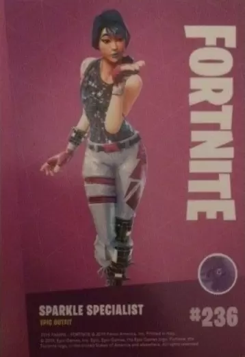 Cartes Fortnite - Epic Games - Sparkle Specialist Epic Outfit