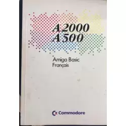 Manuel Amiga Basic A2000 A500