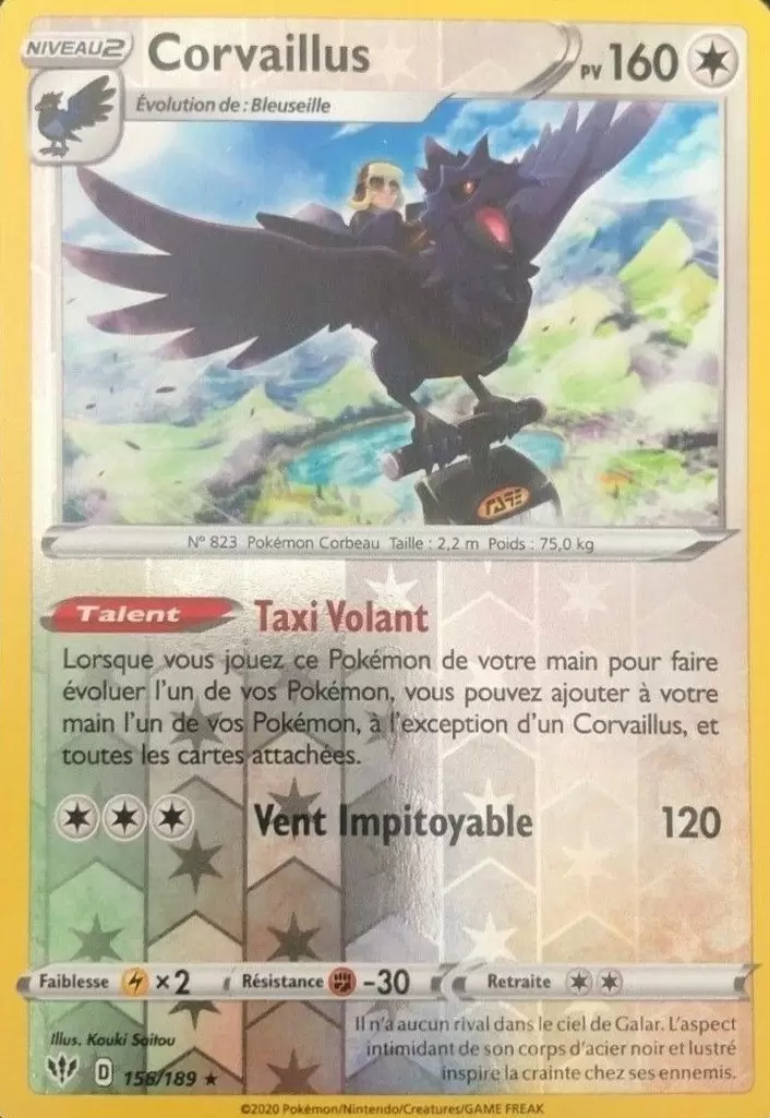 Ténèbres Embrasées - Corvaillus Reverse