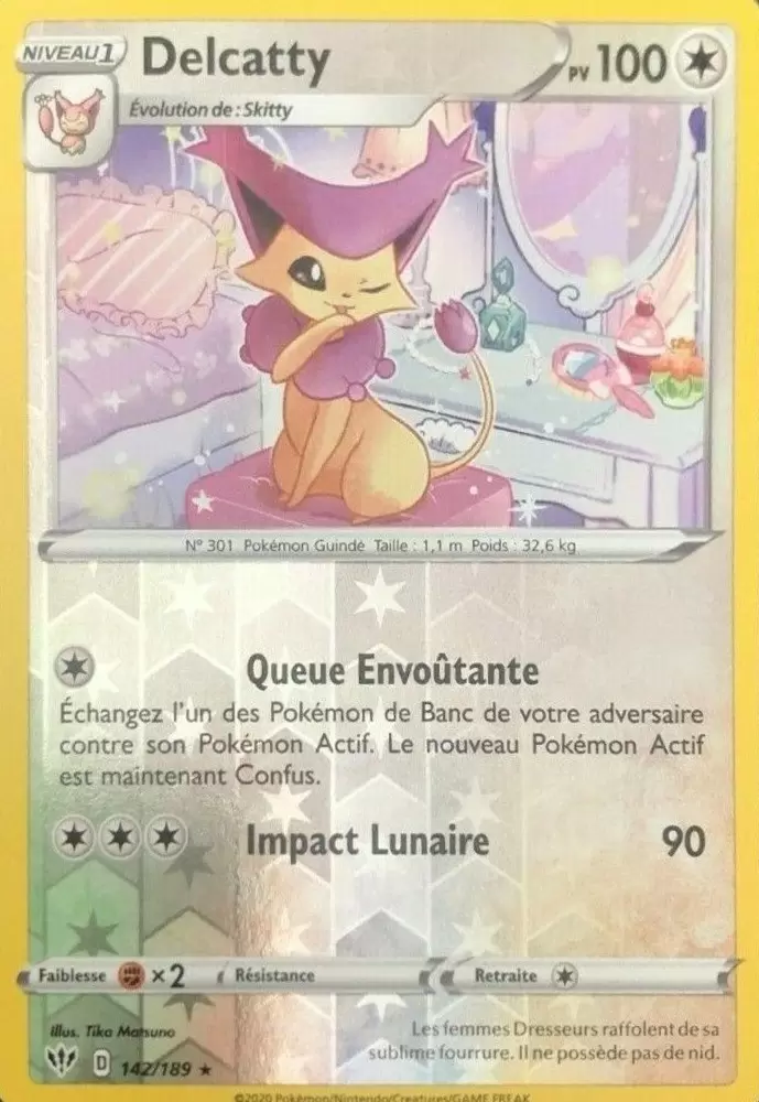 Ténèbres Embrasées - Delcatty Reverse