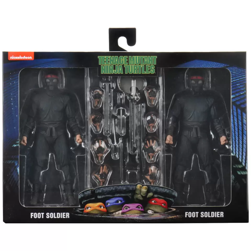 NECA - TMNT - Foot Soldier 2 Pack (1990 Movie)