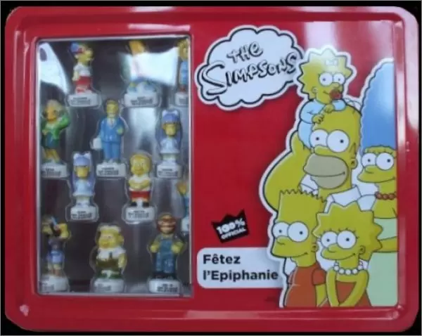 Fèves - Les Simpson à l\'école - Coffret 9 Fèves + 3 HS