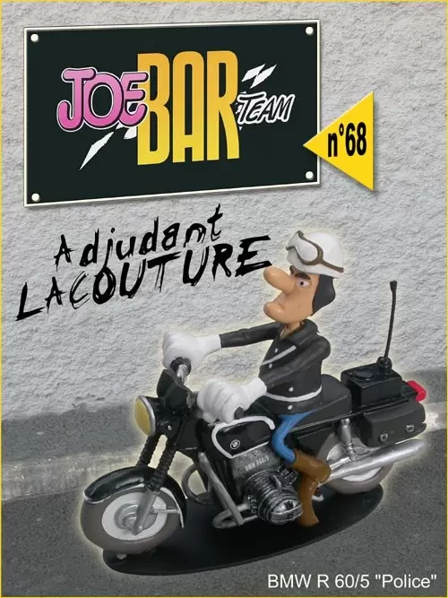 Figurines Joe Bar Team Série 1 - Adjudant LACOUTURE sur sa BMW R 60 S  \