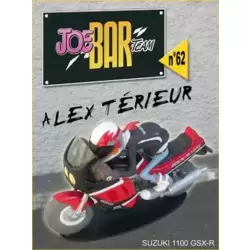 Alex TERIEUR sur sa SUZUKI 1100 GSX - R