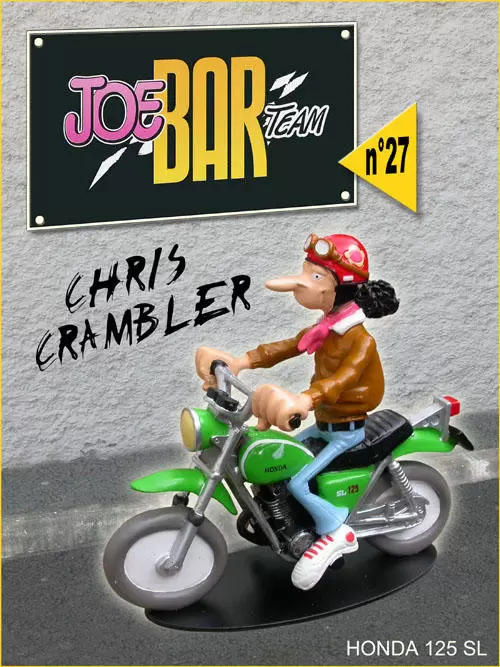 Figurines Joe Bar Team Série 1 - Chris CRAMBLER sur sa HONDA 125