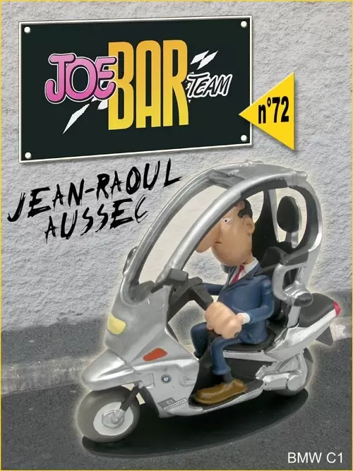 Figurines Joe Bar Team Série 1 - Jean-Raoul AUSSEC sur son BMW C1