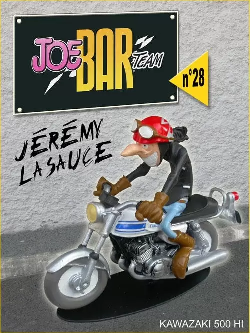 Figurines Joe Bar Team Série 1 - Jeremy LASAUCE sur sa KAWASAKI 500 HI