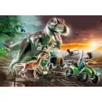 Dinos Explorateur avec quad et dinosaures