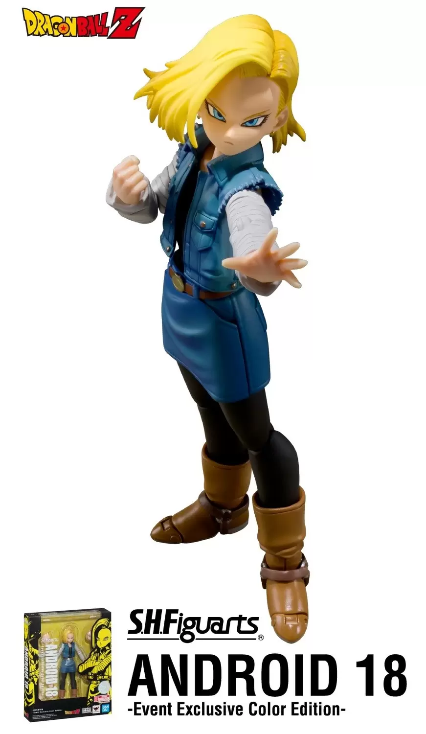 S.H. Figuarts Dragonball - C18 / Android 18 SDCC 2020
