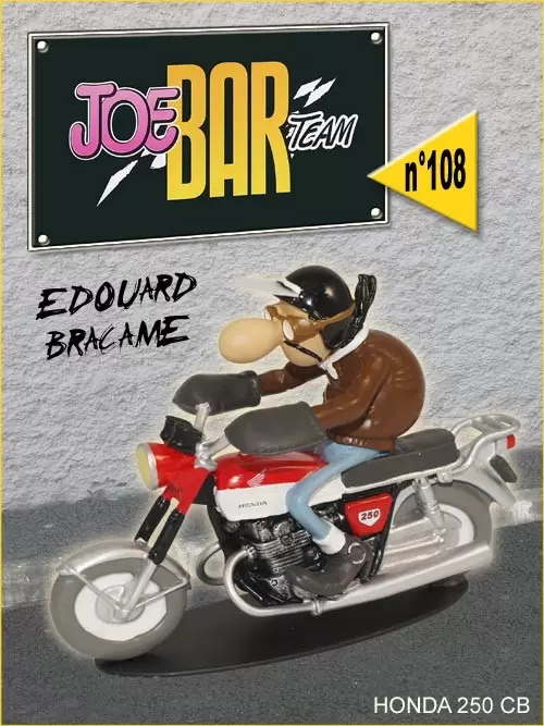 Figurines Joe Bar Team Série 1 - Edouard BRACAME et sa HONDA 250 CB