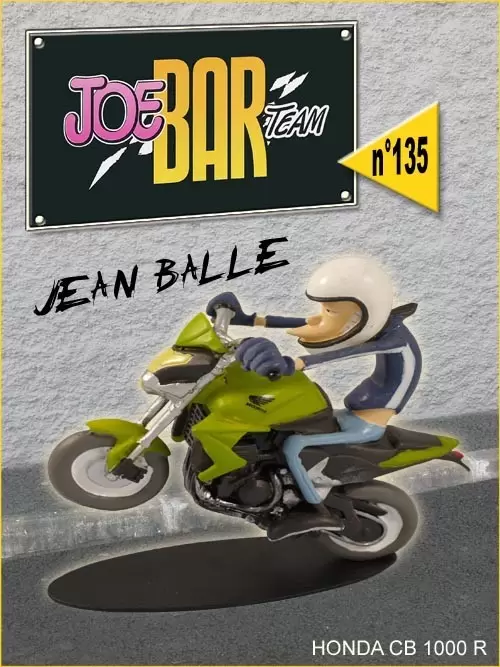 Figurines Joe Bar Team Série 1 - Jean Balle et sa Honda CB 1000 R