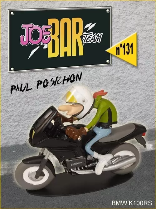 Figurines Joe Bar Team Série 1 - Paul Posichon et sa BMW K100 RS