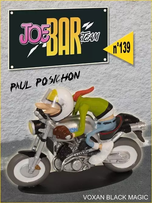 Figurines Joe Bar Team Série 1 - Paul Posichon et sa Voxan Black Magic