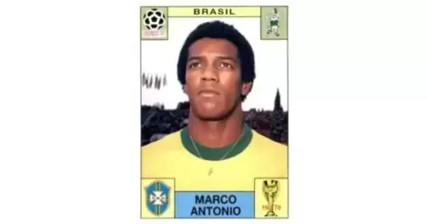 Brasil No Marco Antonio 35 Panini World Cup Story 1990 