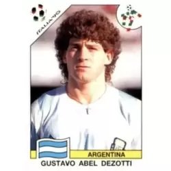 Gustavo Abel Dezotti (Argentina) - WC 1990