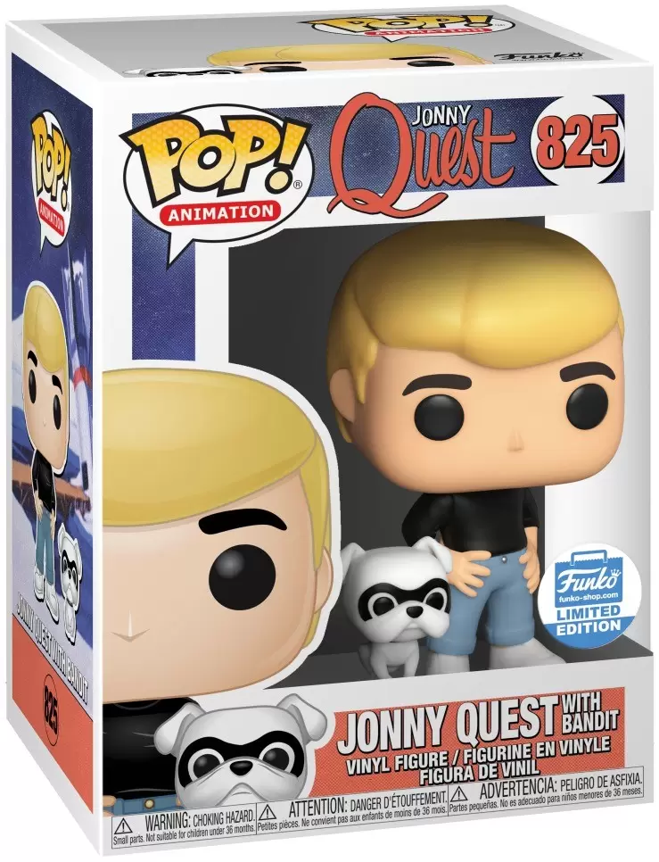 POP! Animation - Jonny Quest - Jonny Quest with Bandit