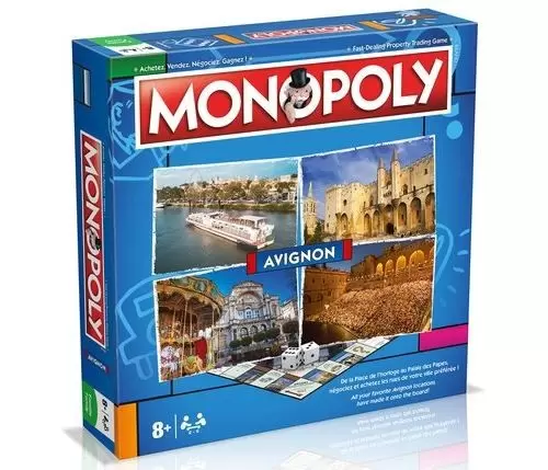 Monopoly des Régions & villes - Monopoly Avignon