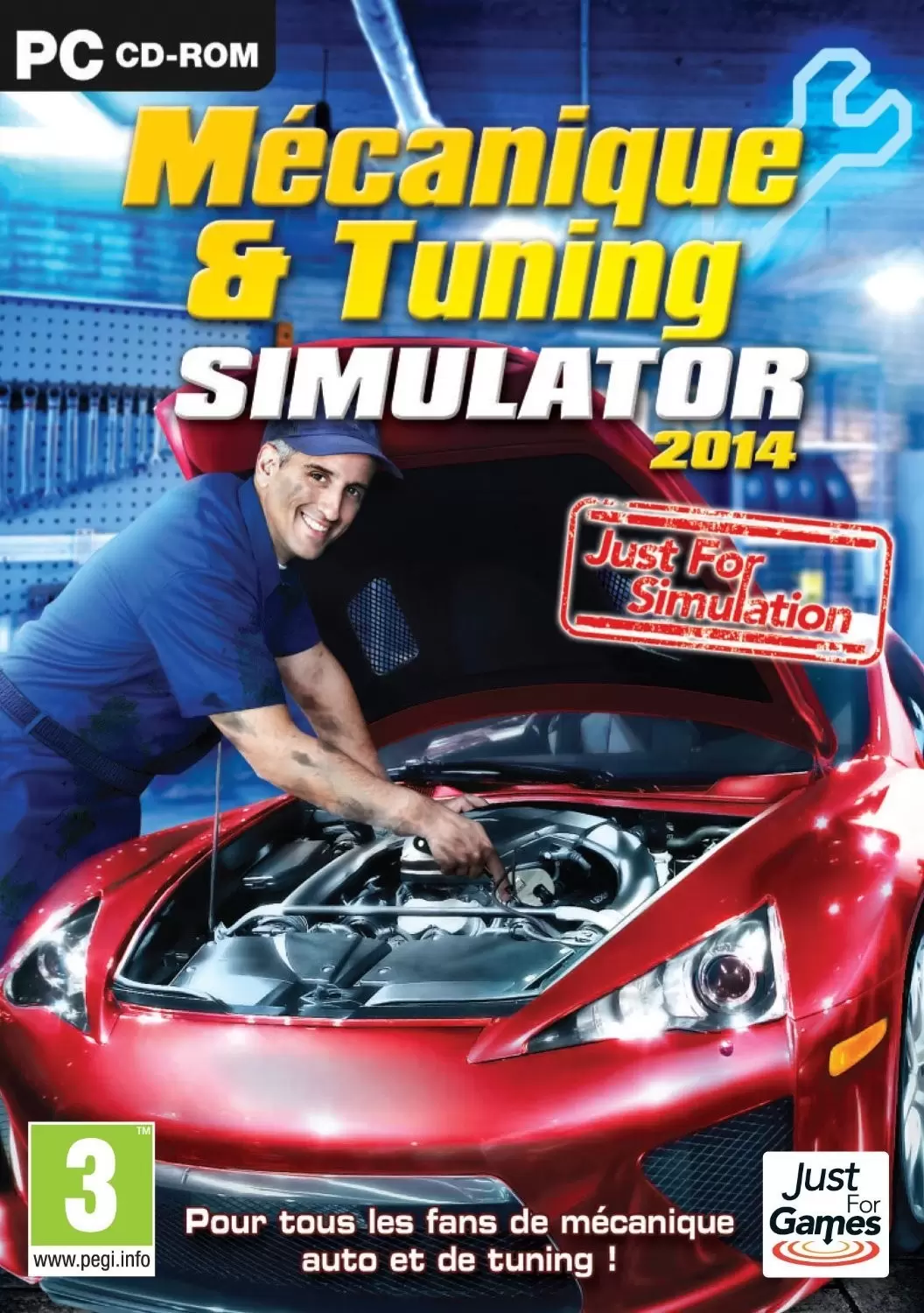 Jeux PC - Mécanique et Tuning Simulator 2014