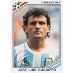 Jose Luis Cuciuffo (Argentina) - WC 1986