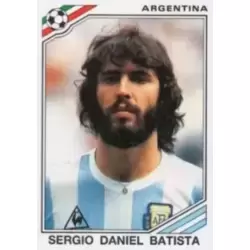 Sergio Daniel Batista (Argentina) - WC 1986