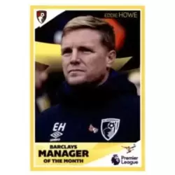 Eddie Howe - Manager of the Month - AFC Bournemouth