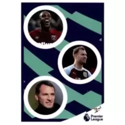 Michail Antonio / Ashley Barnes / Brendan Rodgers - PL Highlights