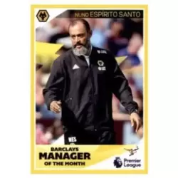 Nuno Espirito Santo - Manager of the Month - Wolverhampton Wanderers