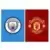 Manchester City / Manchester United - Logo