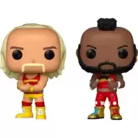 WWE - Hulk Hogan & Mr. T 2 Pack