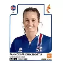 Fanndís Fridriksdóttir - Iceland