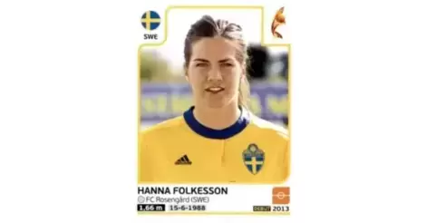 Schweden Panini Frauen WM 2019 Sticker 474 Hanna Folkesson 