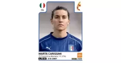 Sticker 150 Frauen EM2017 Marta Carissimi Italien 