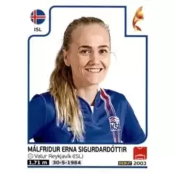 Málfridur Erna Sigurdardóttir - Iceland