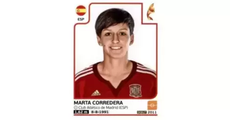 Sticker 309 Marta Corredera Spanien Frauen EM2017 