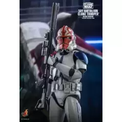 Star Wars: The Clone Wars - 501st Battalion Clone Trooper (Deluxe Version)