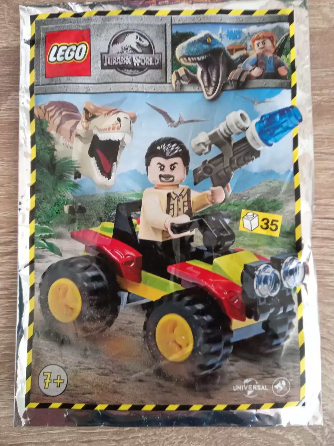 LEGO Jurassic World - Vic Hoskins & Quad